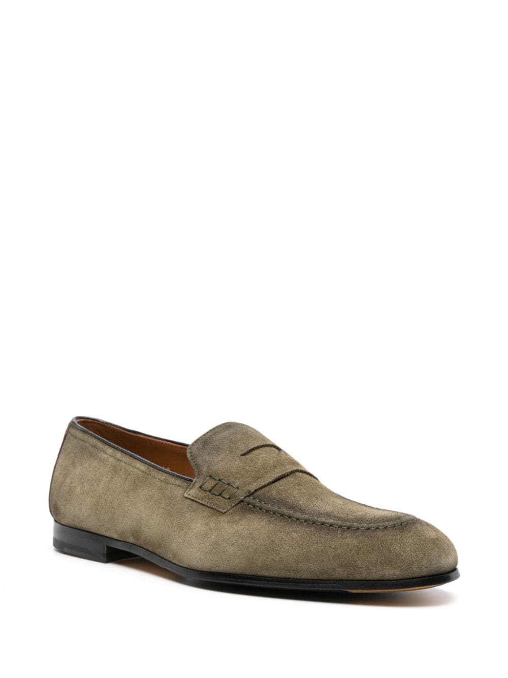 Doucal's - Mocassins en daim à entaille penny - Lothaire