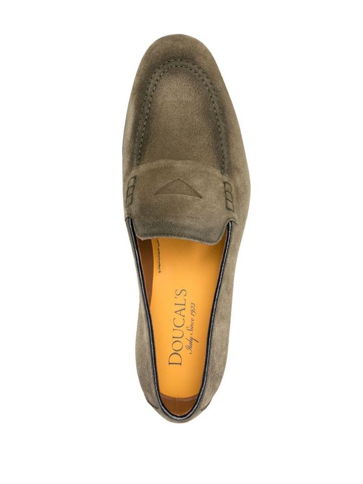 Doucal's - Mocassins en daim à entaille penny - Lothaire