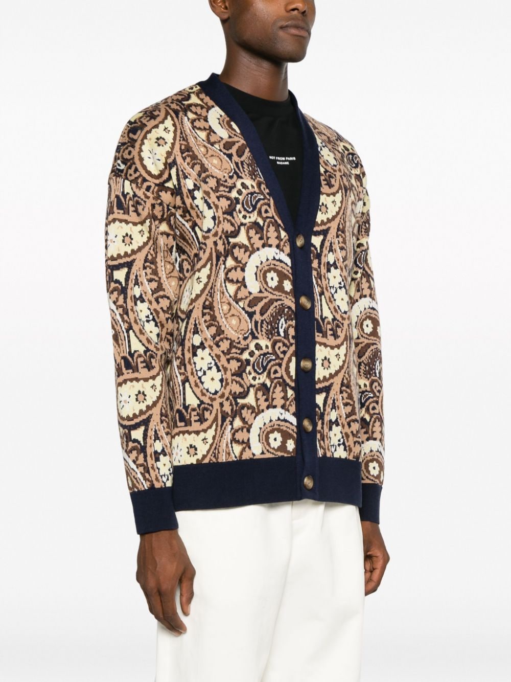 Drôle de Monsieur - Le Cardigan Paisley - Lothaire