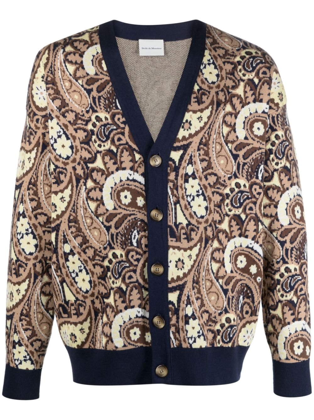 Drôle de Monsieur - Le Cardigan Paisley - Lothaire