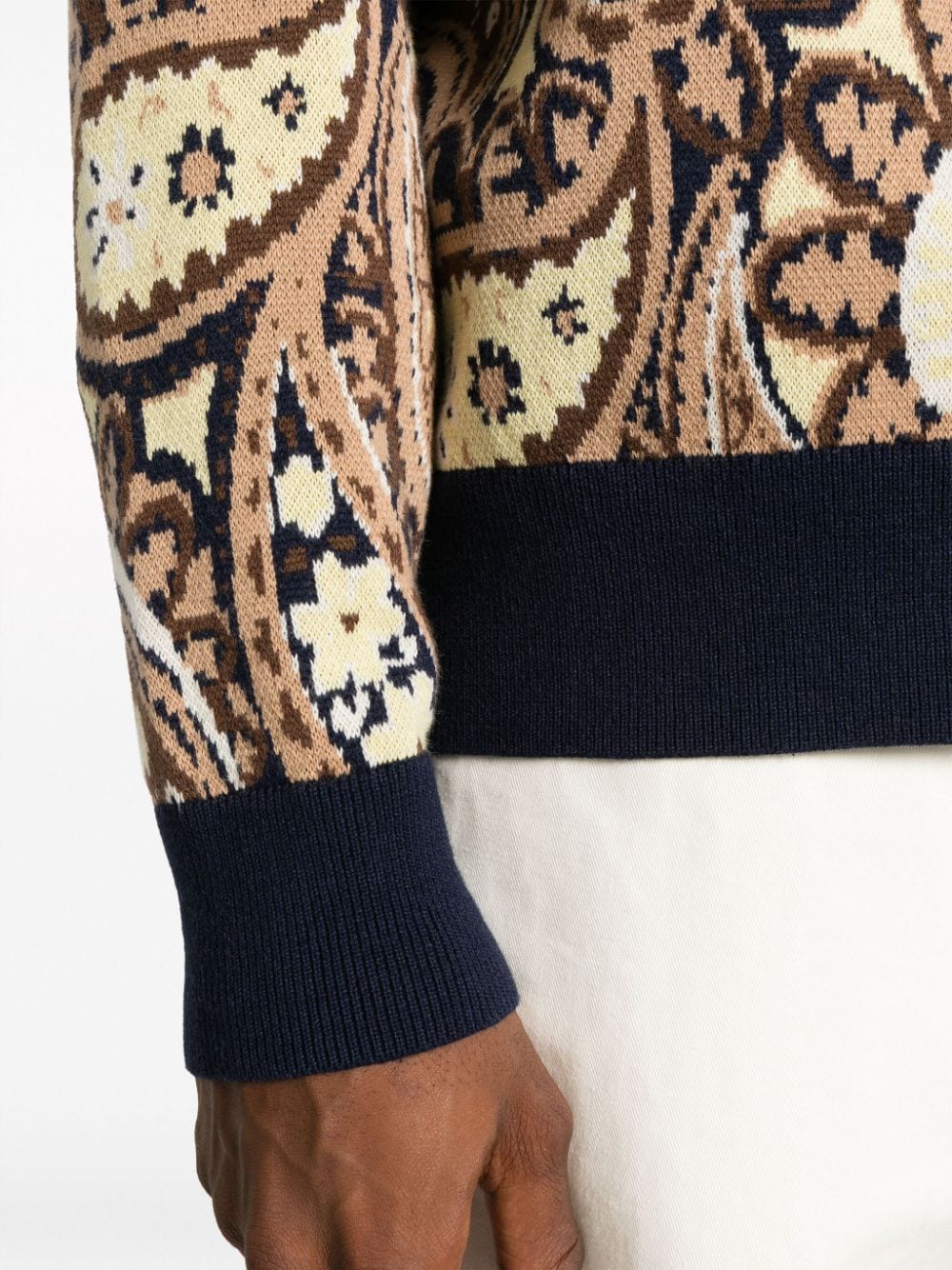 Drôle de Monsieur - Le Cardigan Paisley - Lothaire