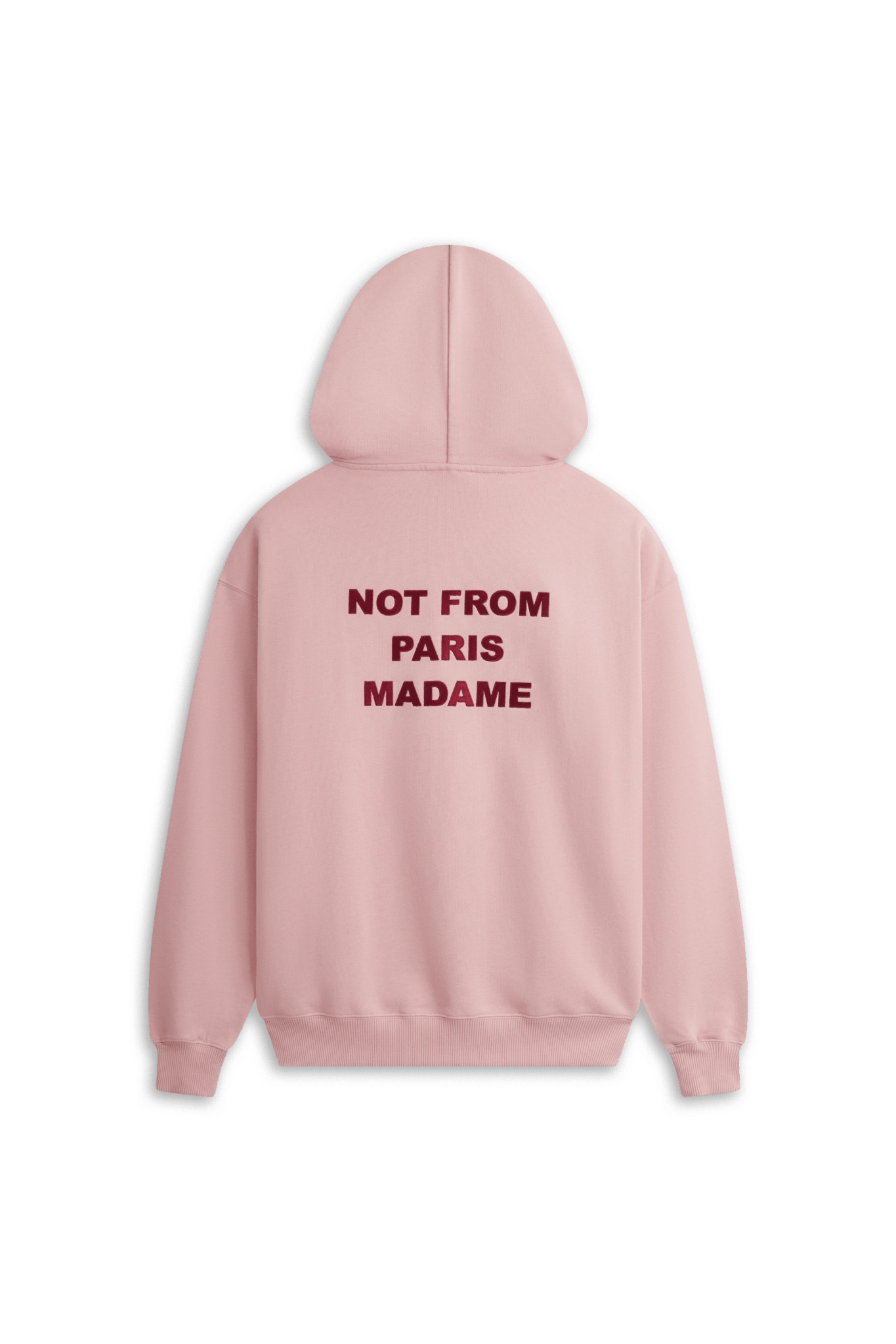 Drôle de Monsieur - Le Hoodie Slogan pink - Lothaire