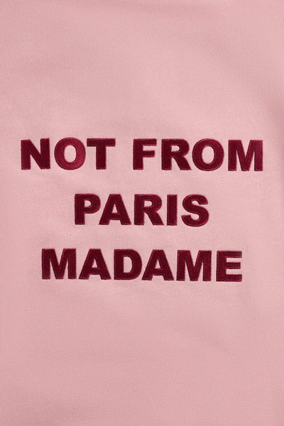 Drôle de Monsieur - Le Hoodie Slogan pink - Lothaire