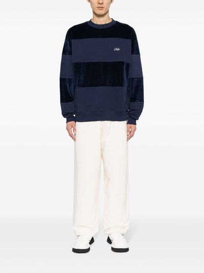 Drôle de Monsieur - Le Sweatshirt navy à bandes - Lothaire