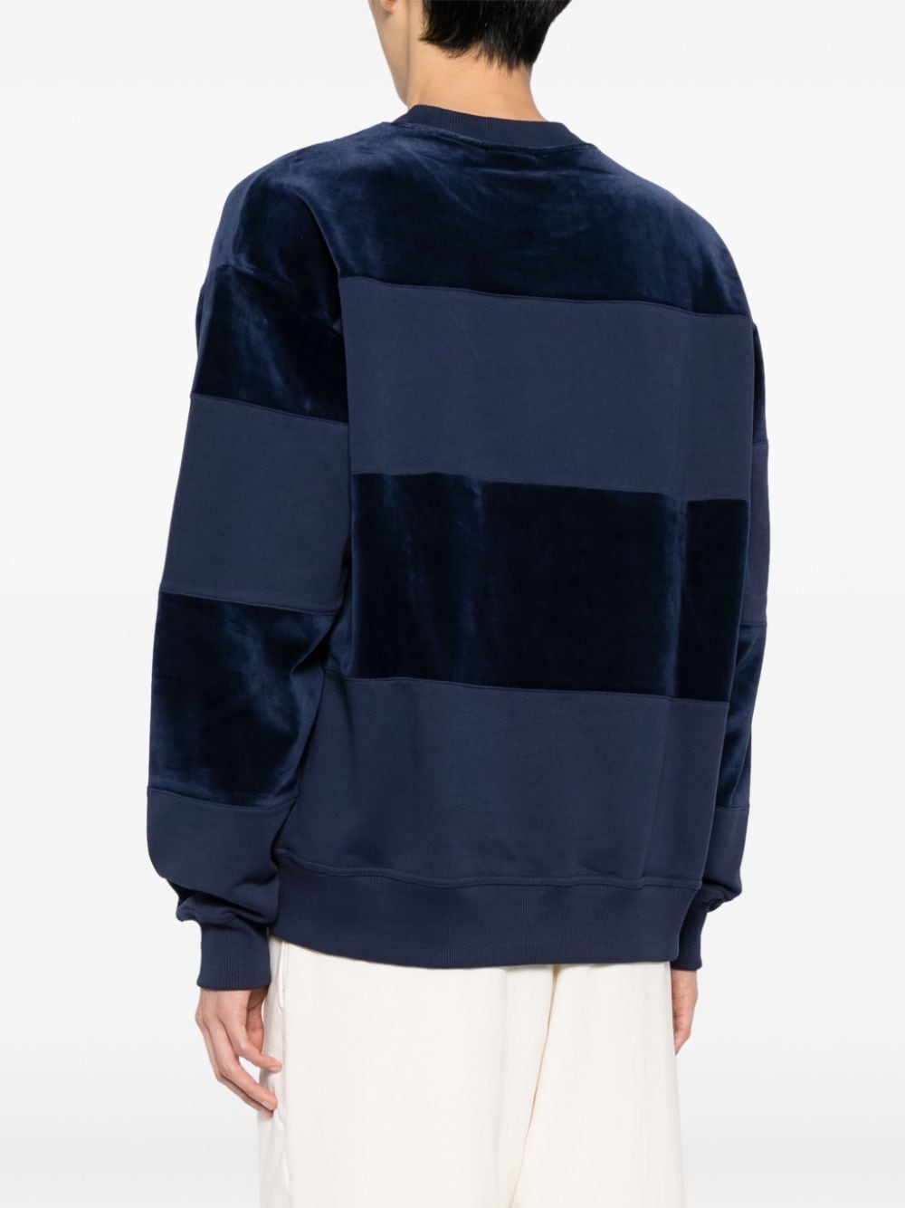 Drôle de Monsieur - Le Sweatshirt navy à bandes - Lothaire