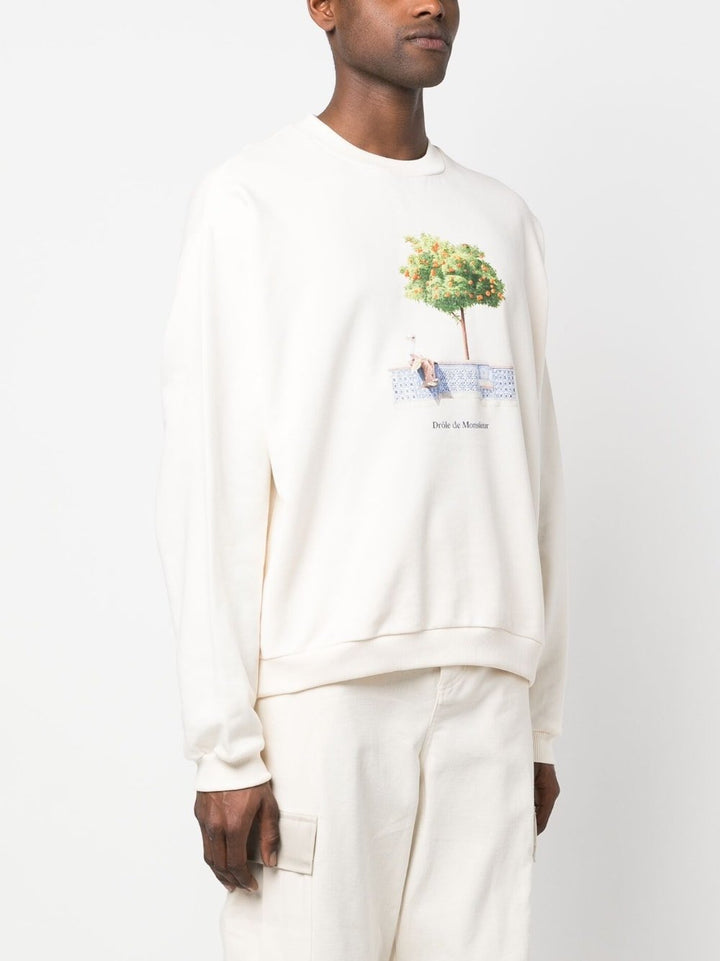 Drôle de Monsieur - Le Sweatshirt "Oranger" - Lothaire