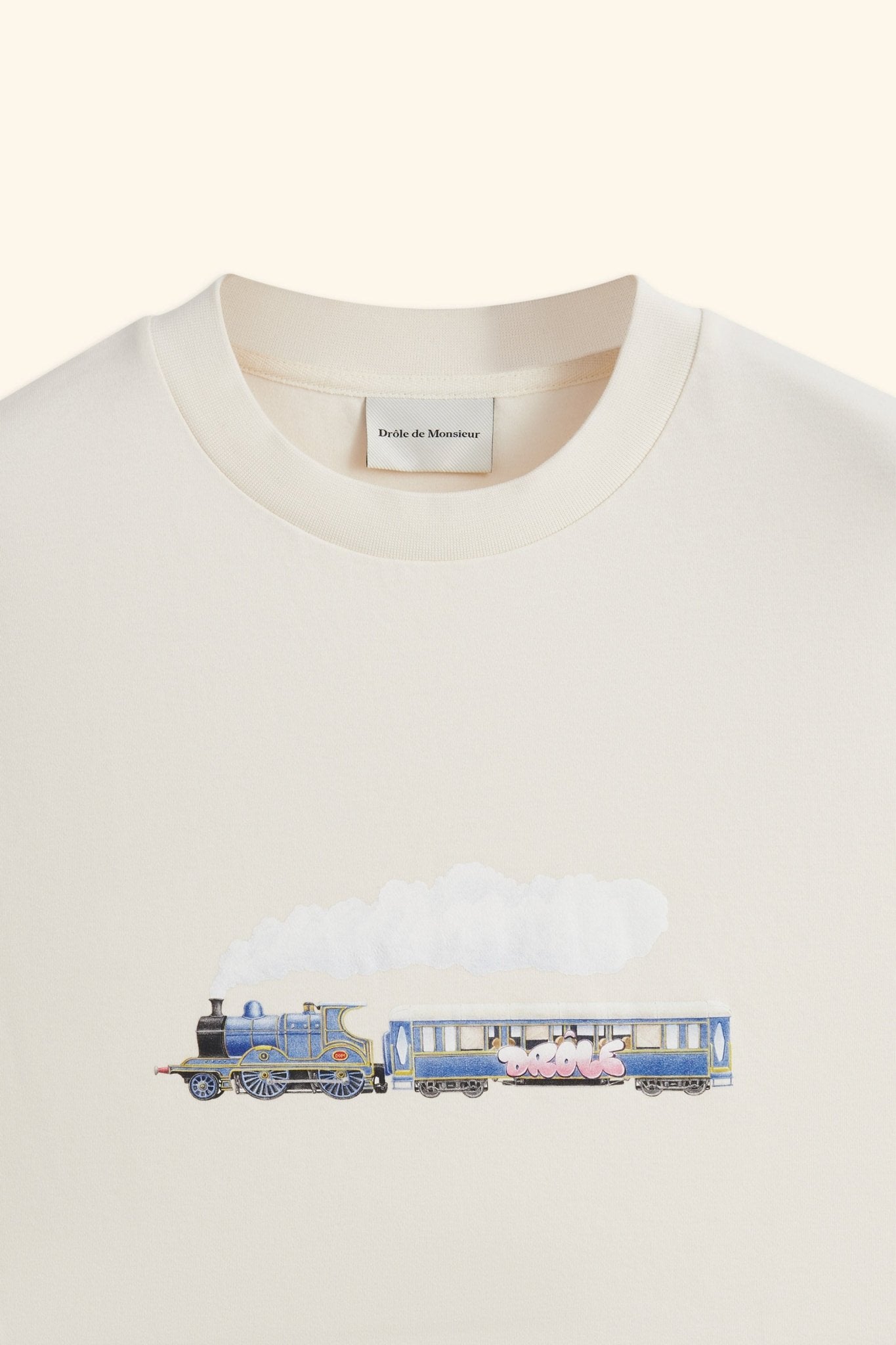 Drôle de Monsieur - Le T-shirt 'Locomotive' - Lothaire