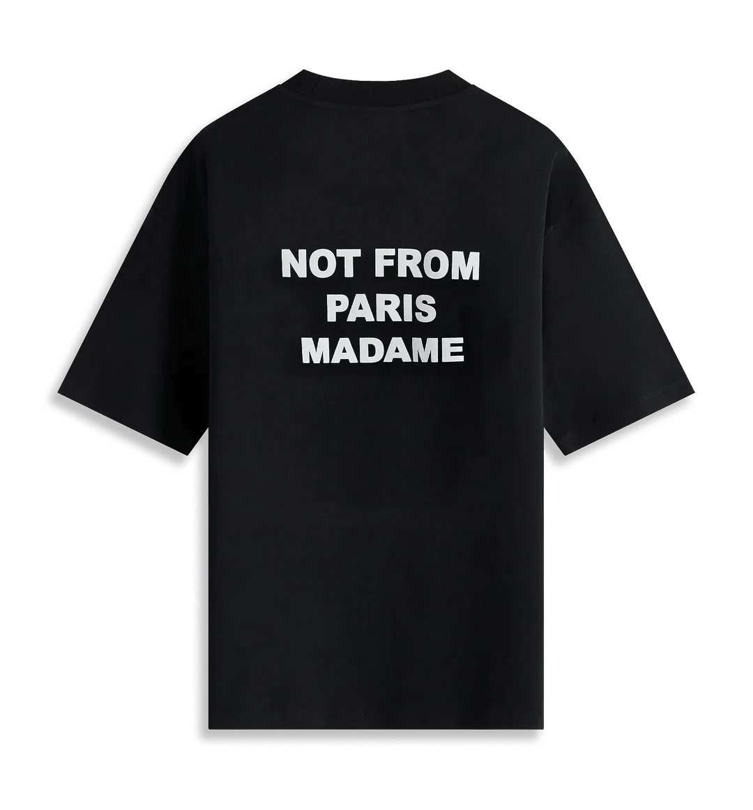 Drôle de Monsieur - Le T-Shirt noir Slogan - Lothaire