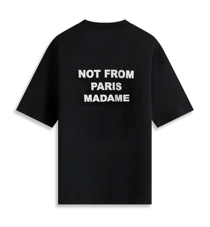 Drôle de Monsieur - Le T-Shirt noir Slogan - Lothaire