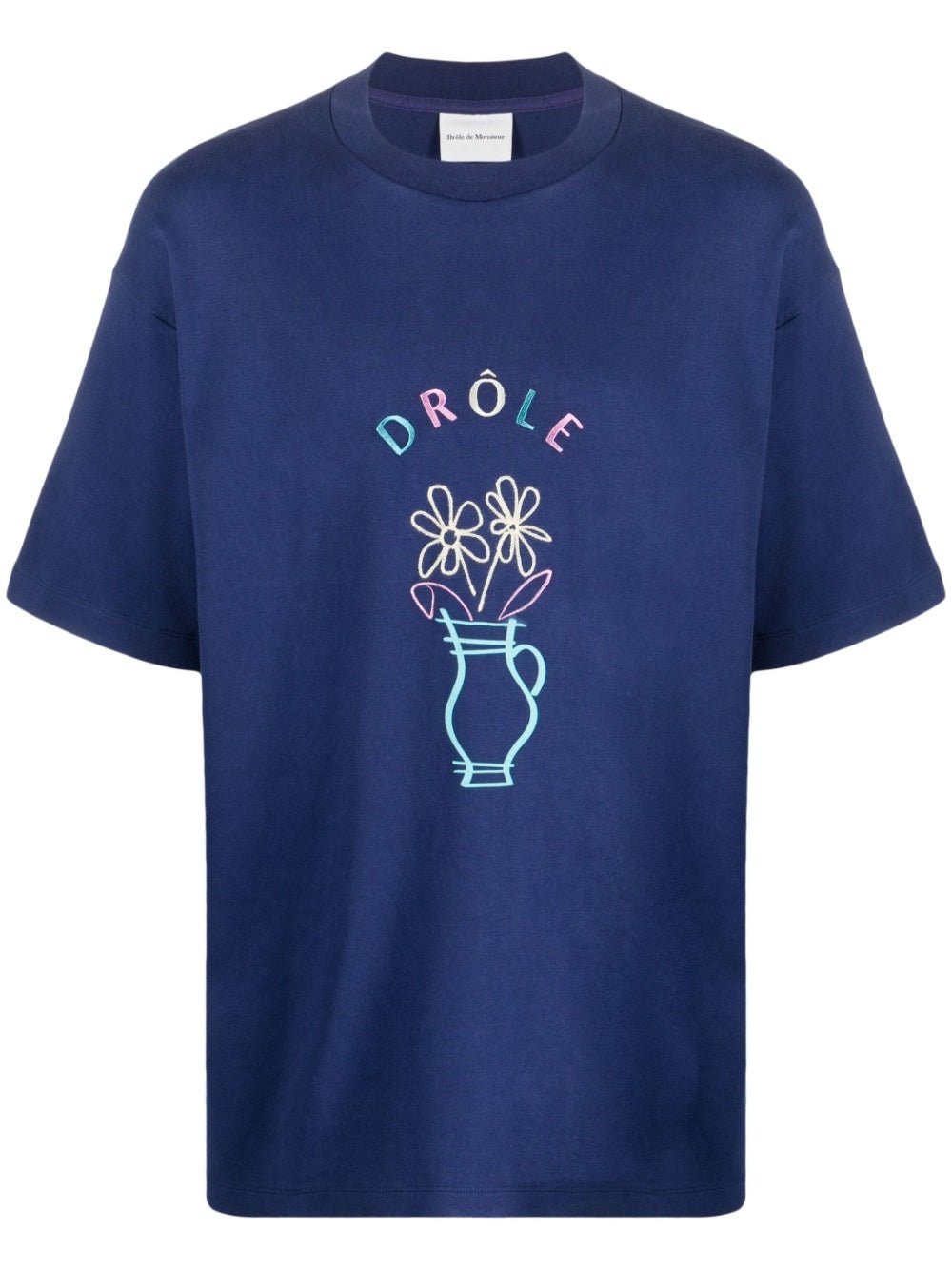 Drôle de Monsieur - Le T-shirt 'pot de fleurs' - Lothaire