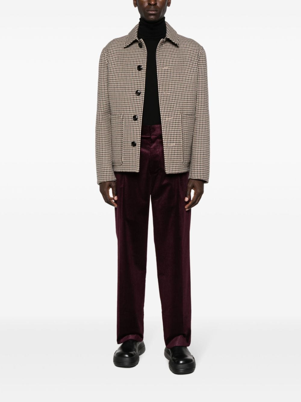 Drôle de Monsieur - Pantalon en velours Bordeaux - Lothaire