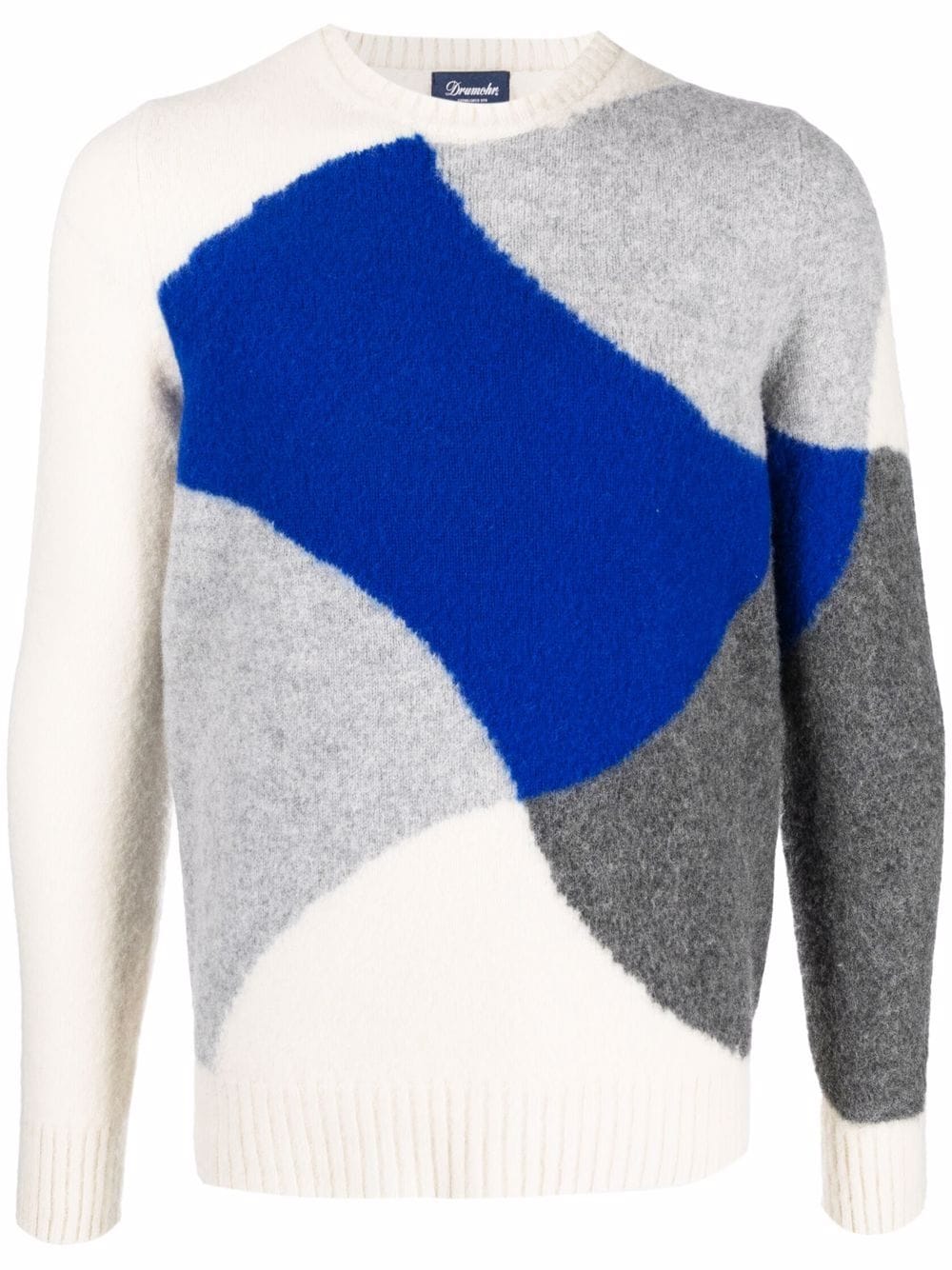 Drumohr Pull colour block en maille - Lothaire boutiques