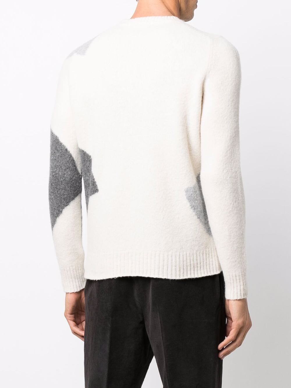 Drumohr Pull colour block en maille - Lothaire boutiques