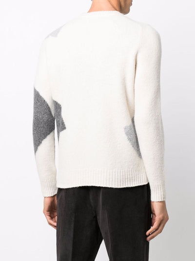 Drumohr Pull colour block en maille - Lothaire boutiques