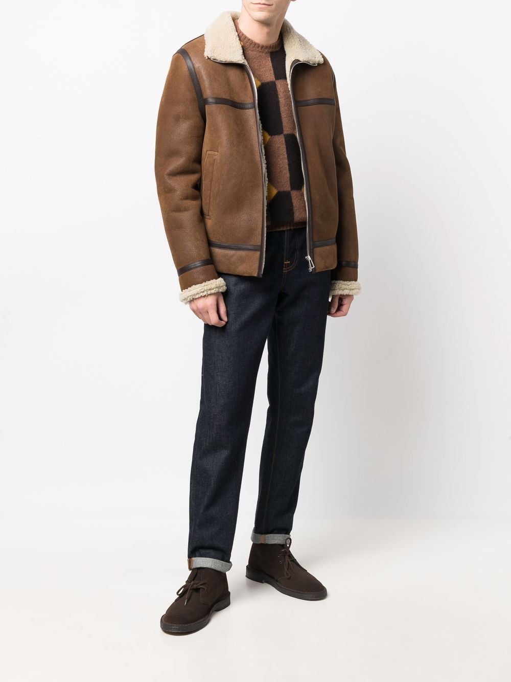 Drumohr Pull en maille à losanges - Lothaire boutiques