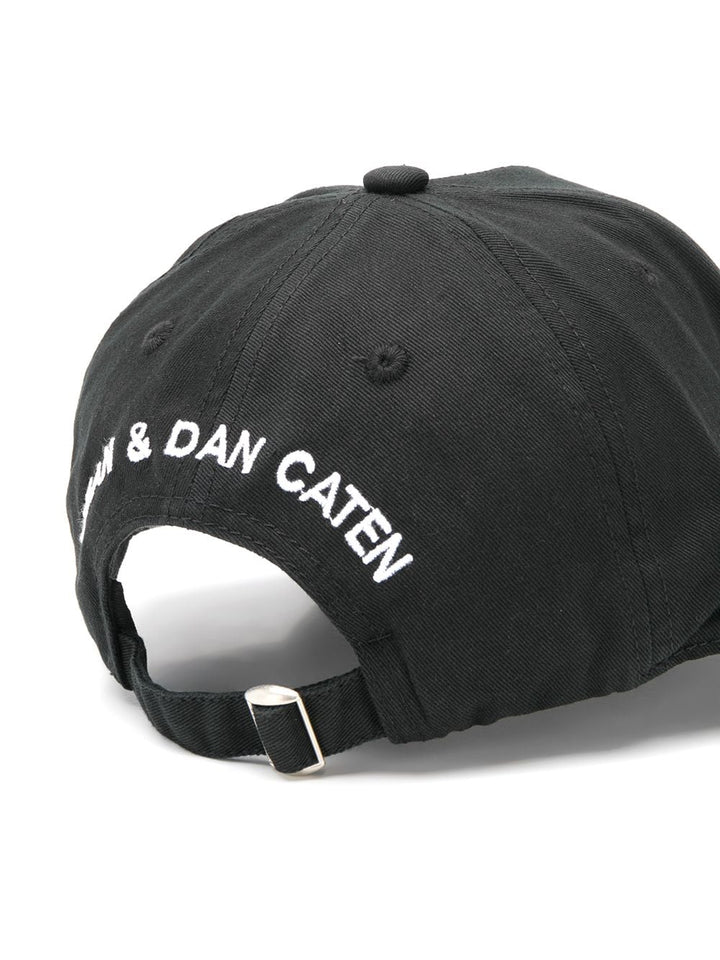 Dsquared2 - Casquette à logo brodé noir - Lothaire boutiques