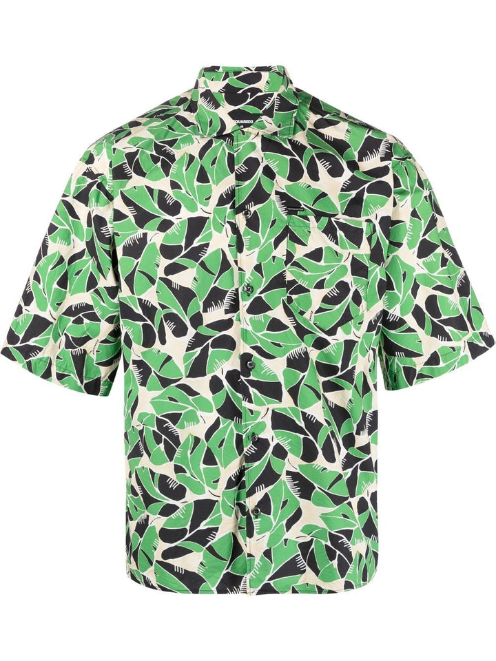 Dsquared2 Chemise à imprimé botanique - Lothaire
