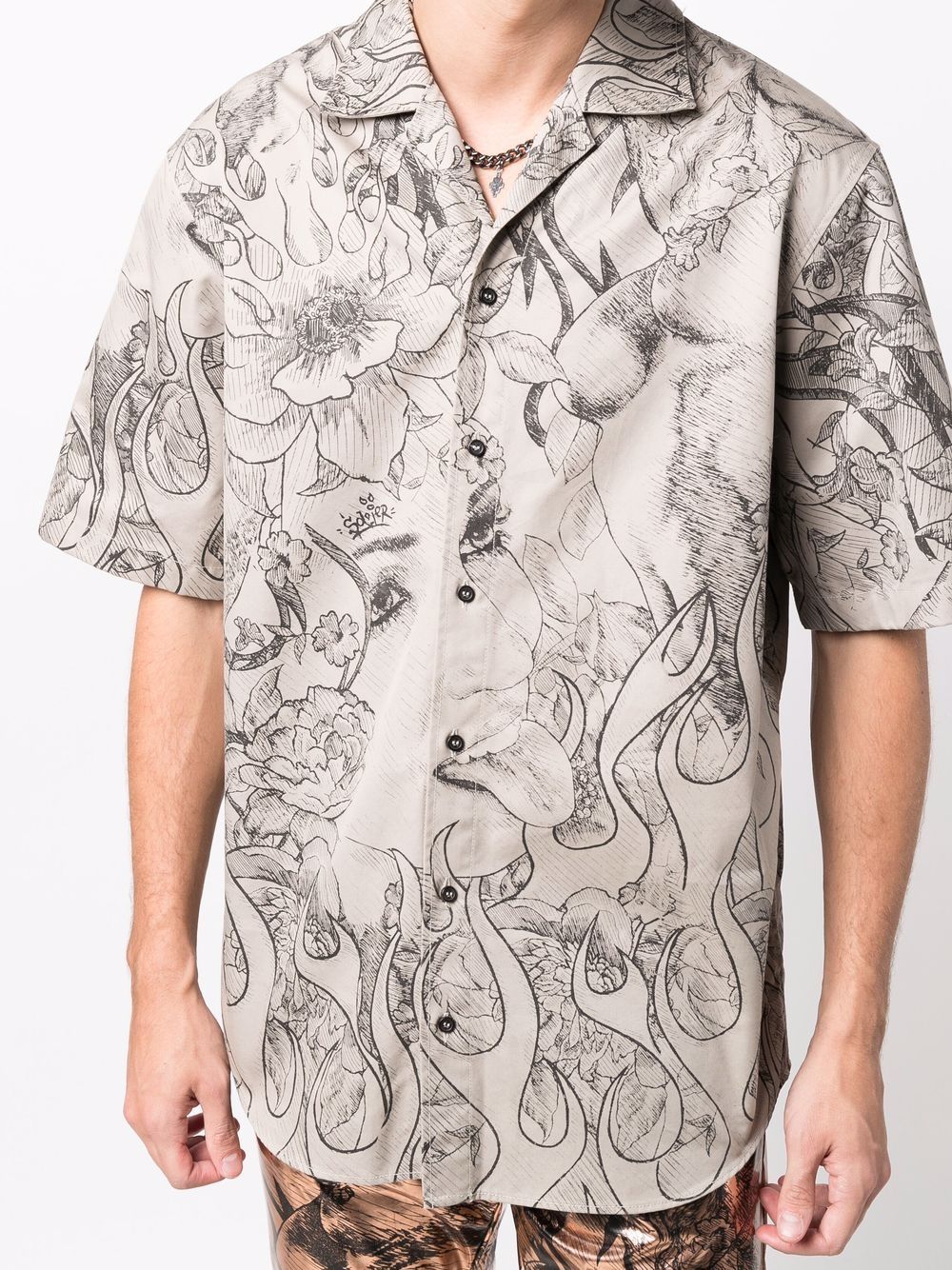 Dsquared2 Chemise à imprimé graphique - Lothaire boutiques