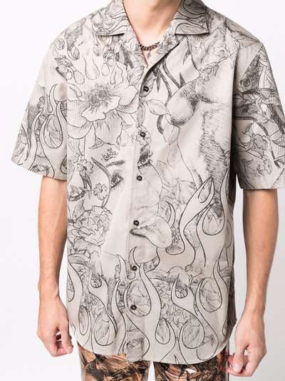 Dsquared2 Chemise à imprimé graphique - Lothaire boutiques