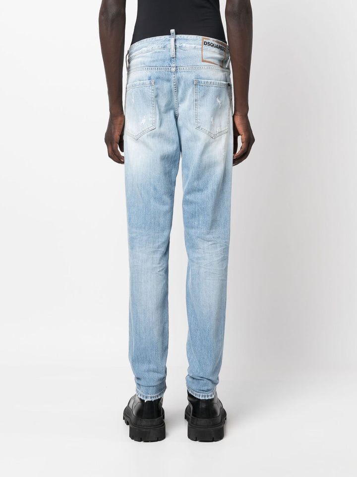 Dsquared2 Jean bleu slim - Lothaire