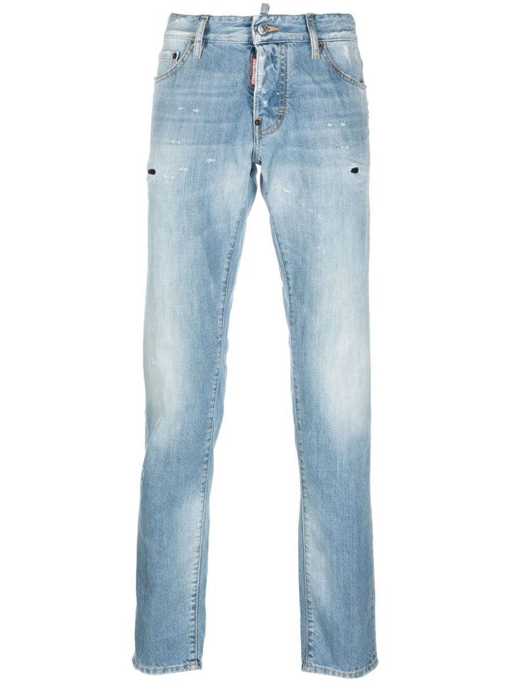 Dsquared2 Jean bleu slim - Lothaire