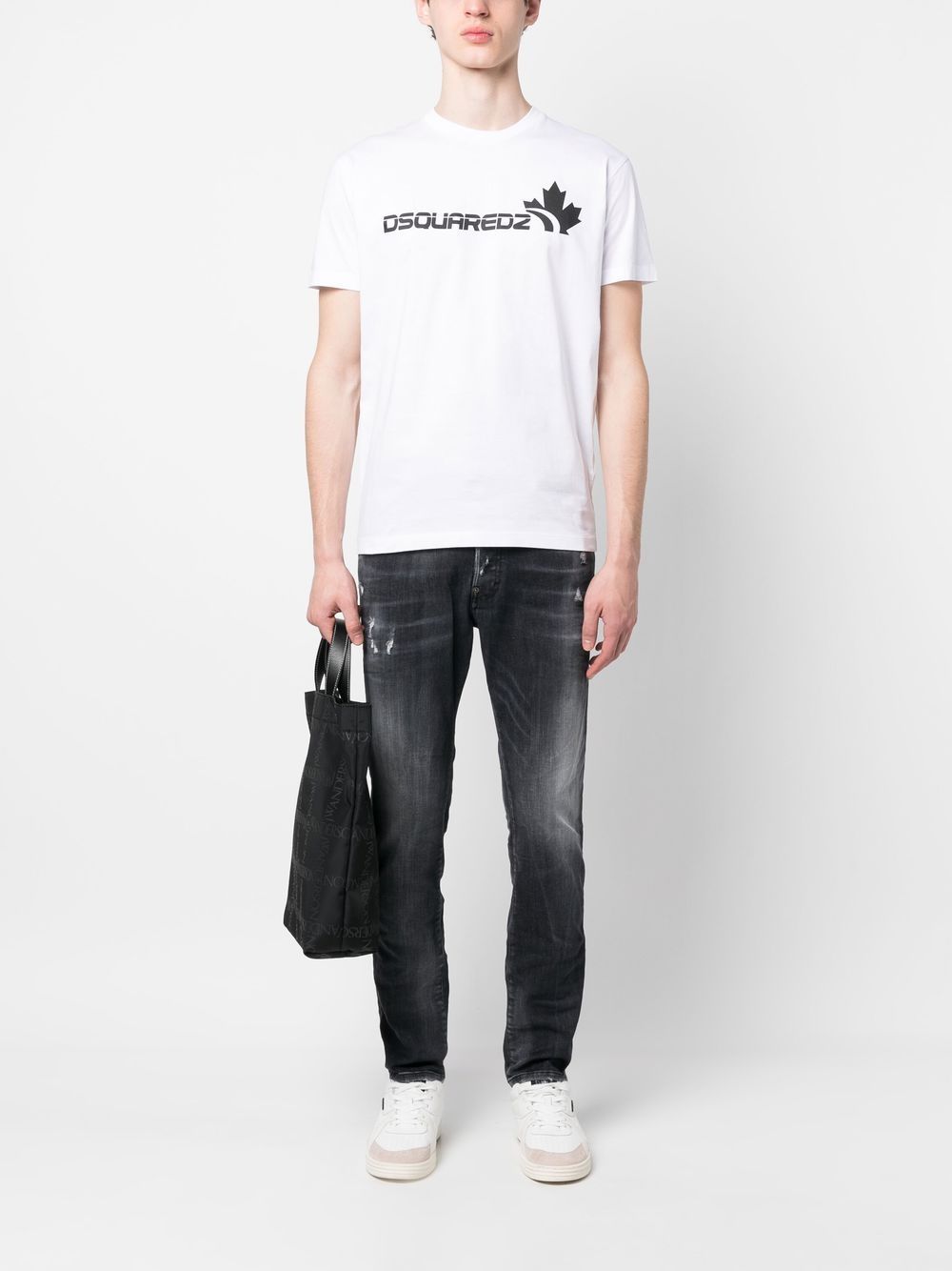 Dsquared2 Jean en coton stretch à coupe slim - Lothaire