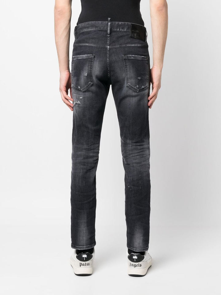 Dsquared2 Jean en coton stretch à coupe slim - Lothaire