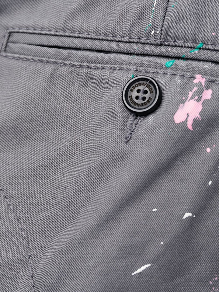 Dsquared2 Pantalon à détails de taches de peinture - Lothaire