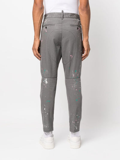 Dsquared2 Pantalon à détails de taches de peinture - Lothaire