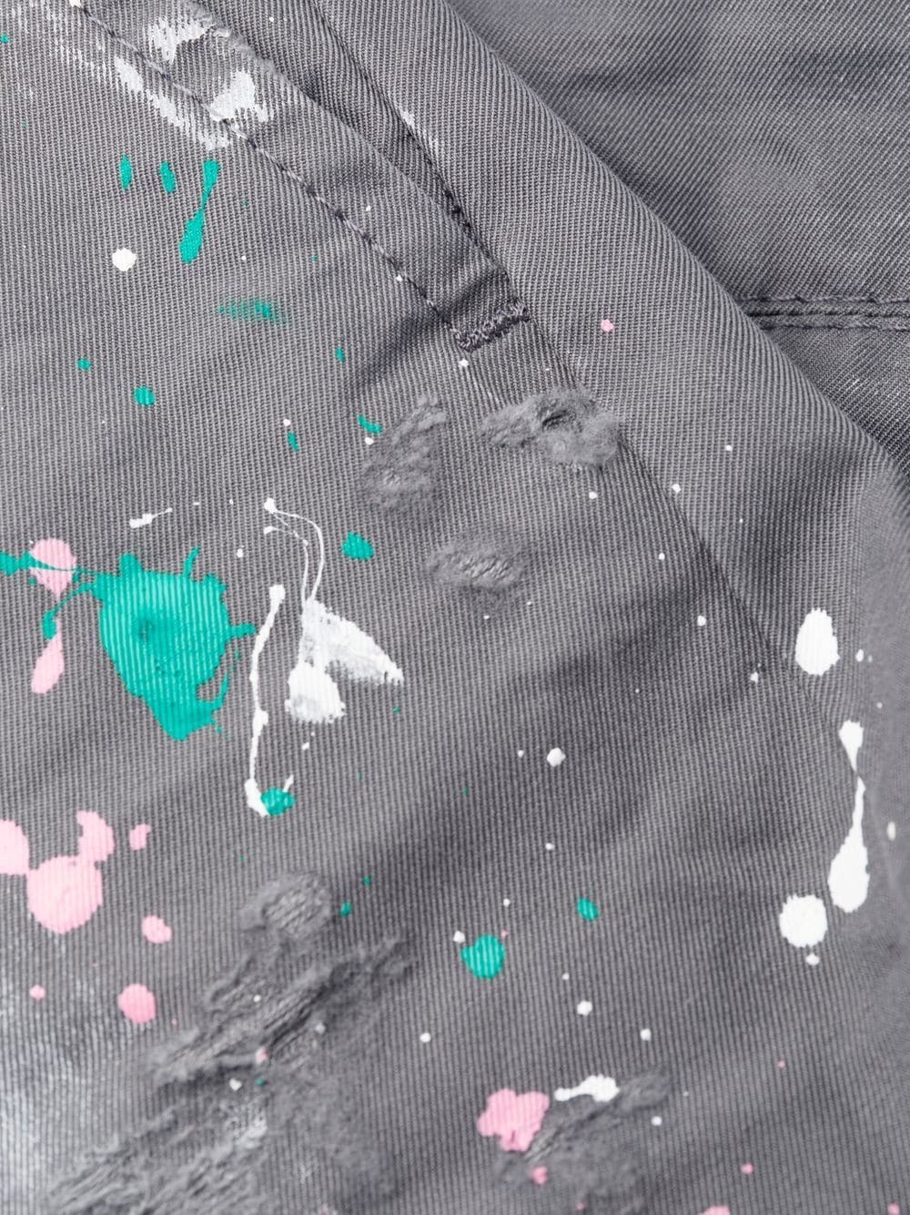 Dsquared2 Pantalon à détails de taches de peinture - Lothaire