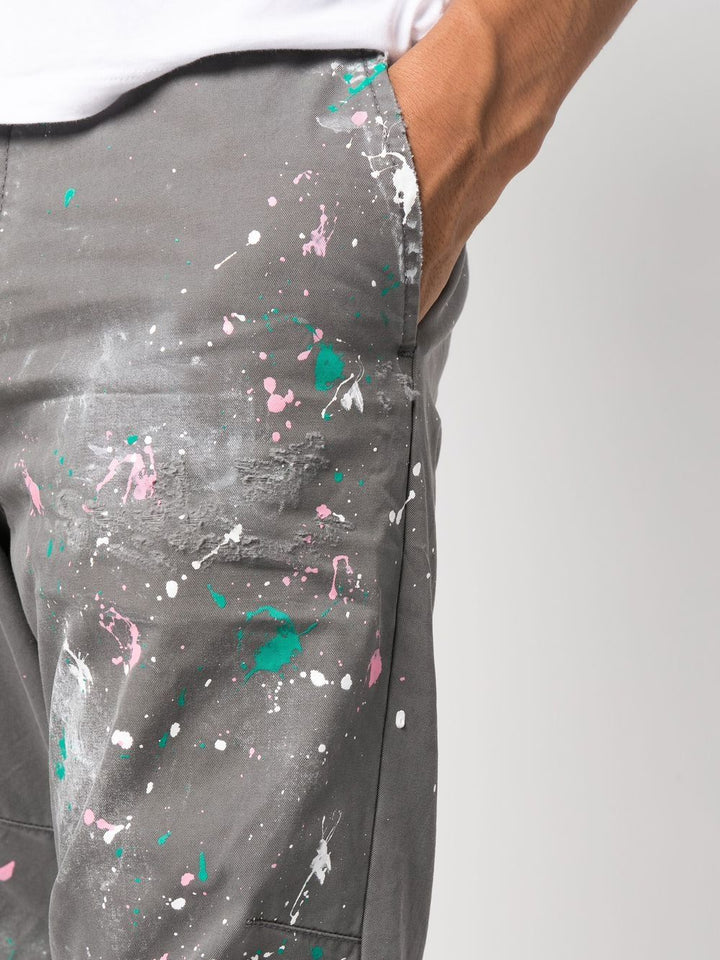 Dsquared2 Pantalon à détails de taches de peinture - Lothaire