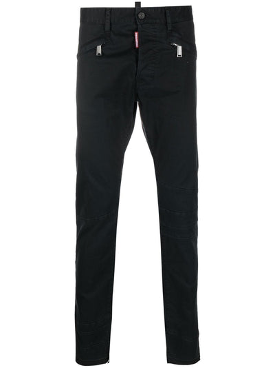 Dsquared2 Pantalon Black à poches zippées - Lothaire