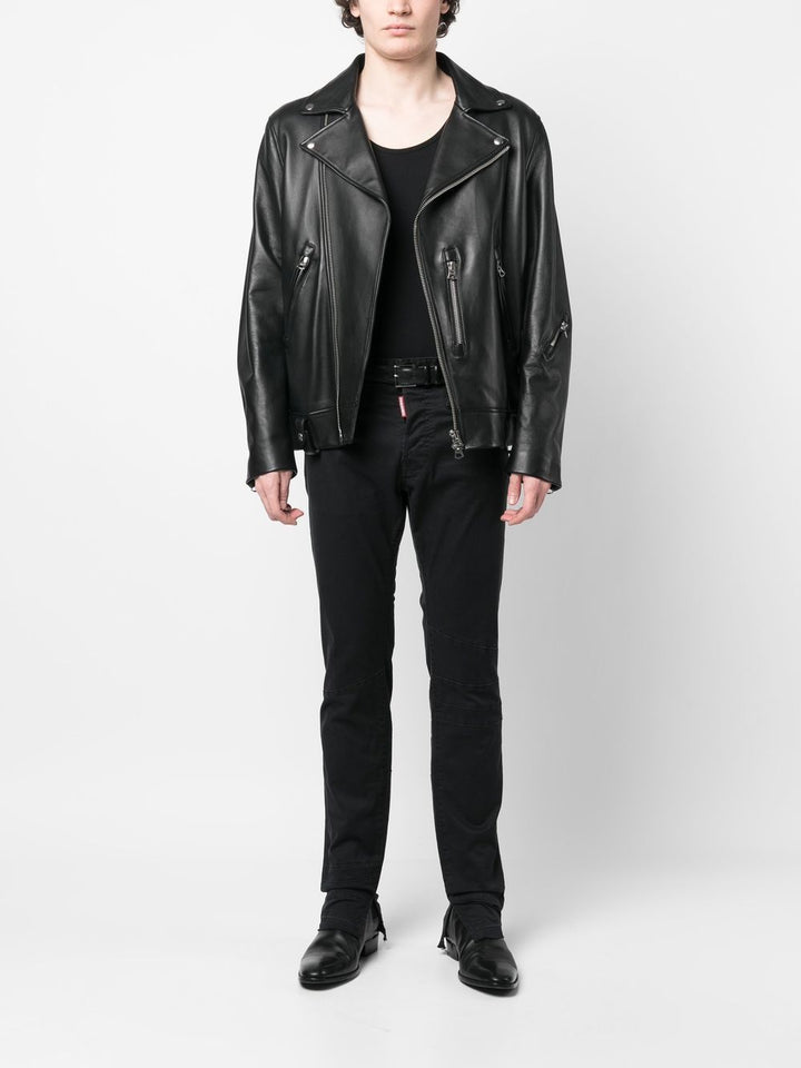 Dsquared2 Pantalon Black à poches zippées - Lothaire