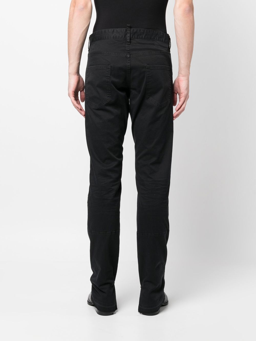 Dsquared2 Pantalon Black à poches zippées - Lothaire