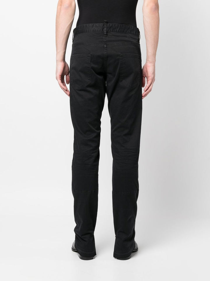 Dsquared2 Pantalon Black à poches zippées - Lothaire