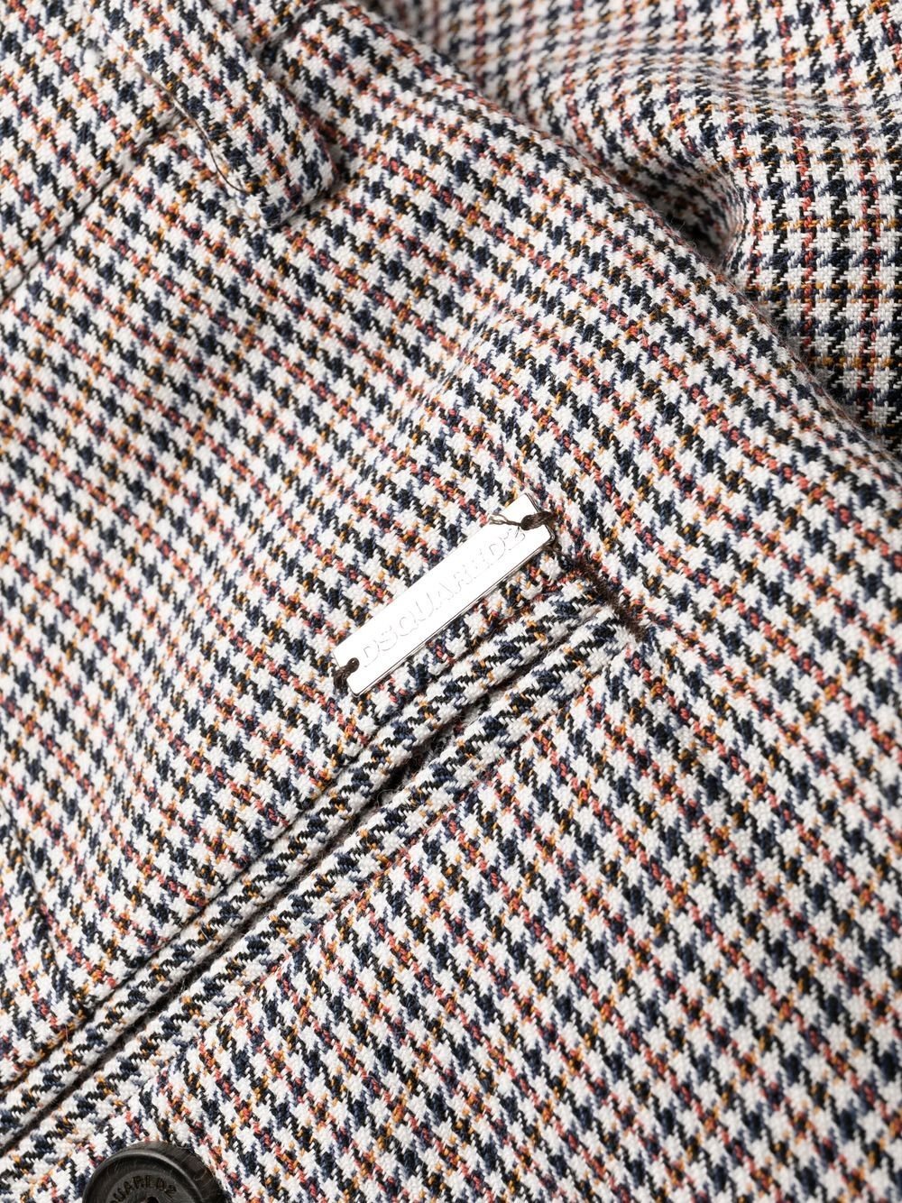 Dsquared2 Pantalon de costume à motif pied-de-poule - Lothaire