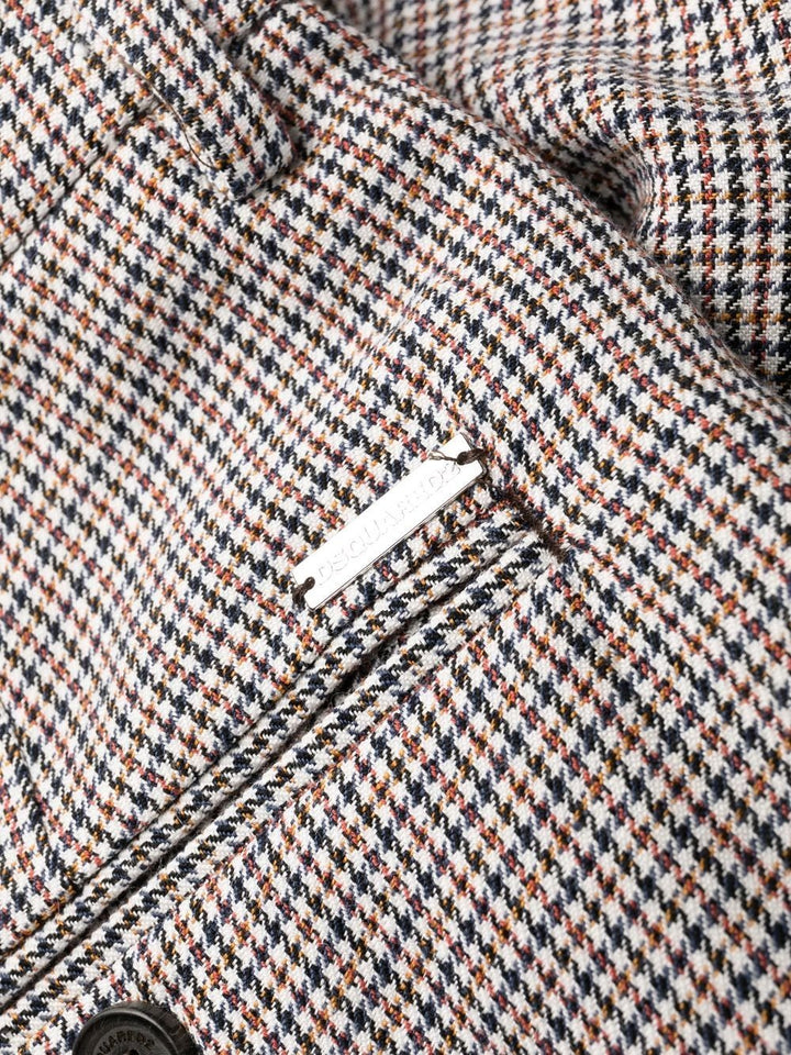Dsquared2 Pantalon de costume à motif pied-de-poule - Lothaire