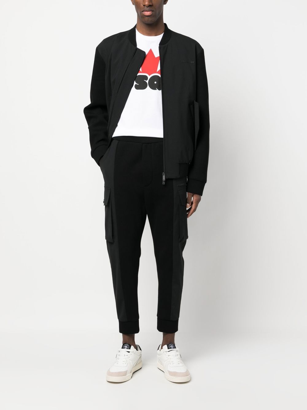 Dsquared2 Pantalon Jogging à logo strassé - Lothaire