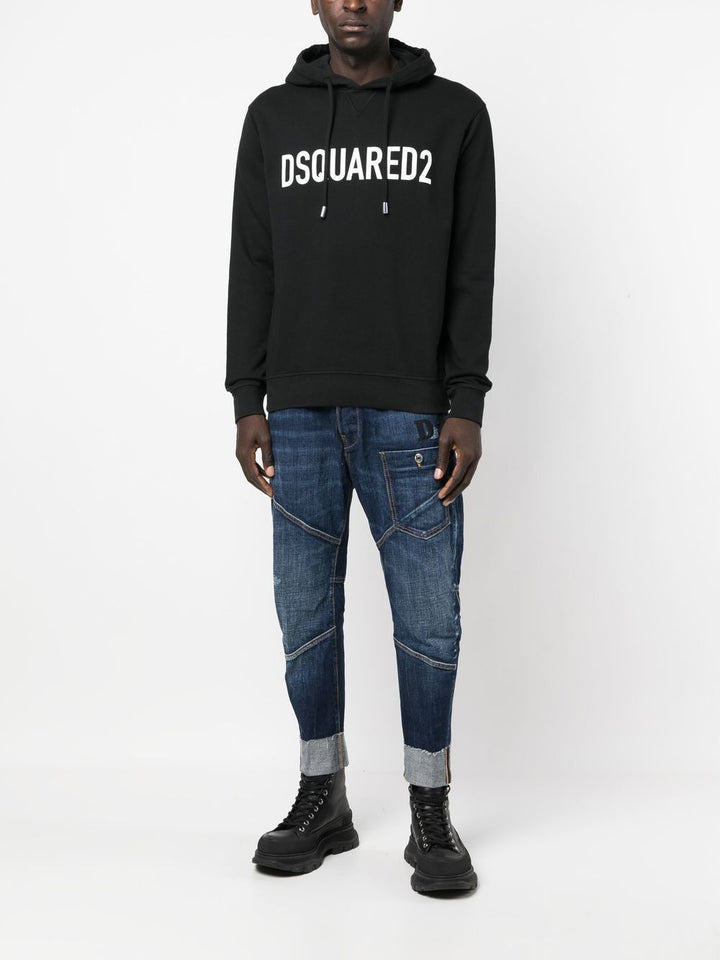Dsquared2 Sweat à capuche noir - Lothaire
