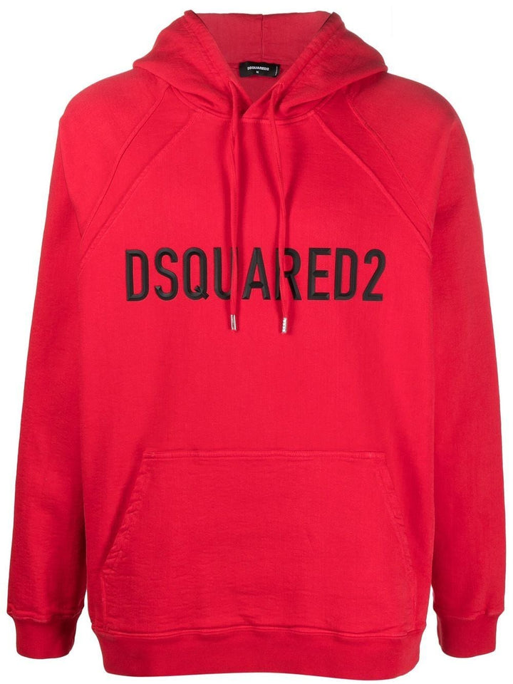Dsquared2 Sweat à capuche Rouge - Lothaire
