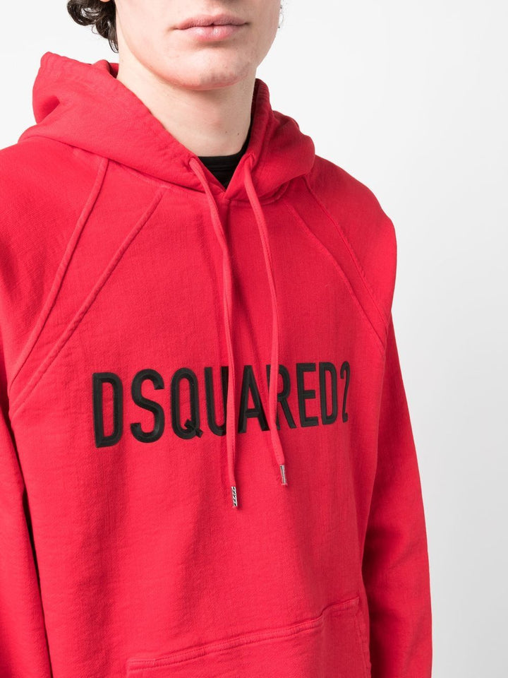 Dsquared2 Sweat à capuche Rouge - Lothaire