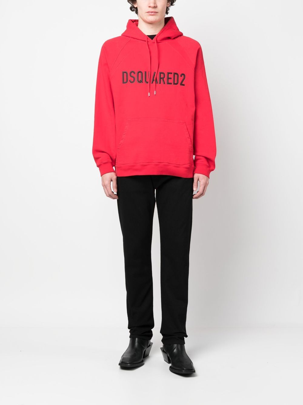 Dsquared2 Sweat à capuche Rouge - Lothaire