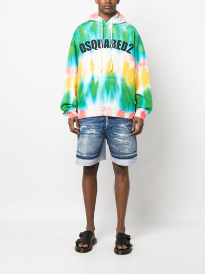 Dsquared2 Sweat à capuche Tie Dye - Lothaire