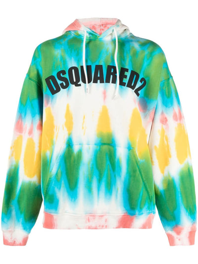 Dsquared2 Sweat à capuche Tie Dye - Lothaire