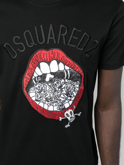 Dsquared2 t-shirt à imprimé graphique - Lothaire
