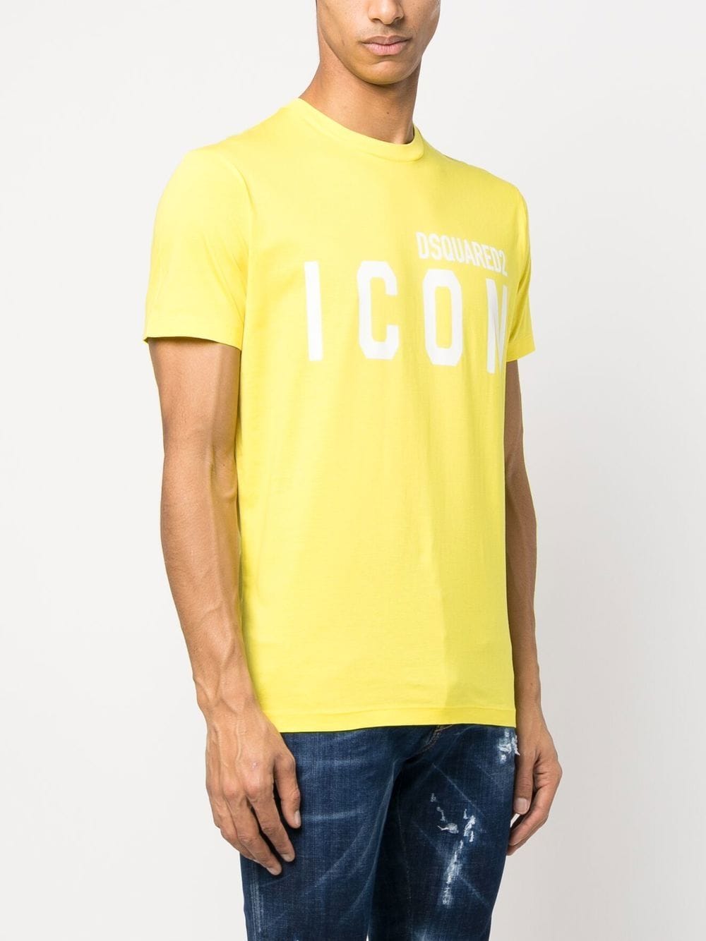Dsquared2 t-shirt à logo imprimé Yellow - Lothaire