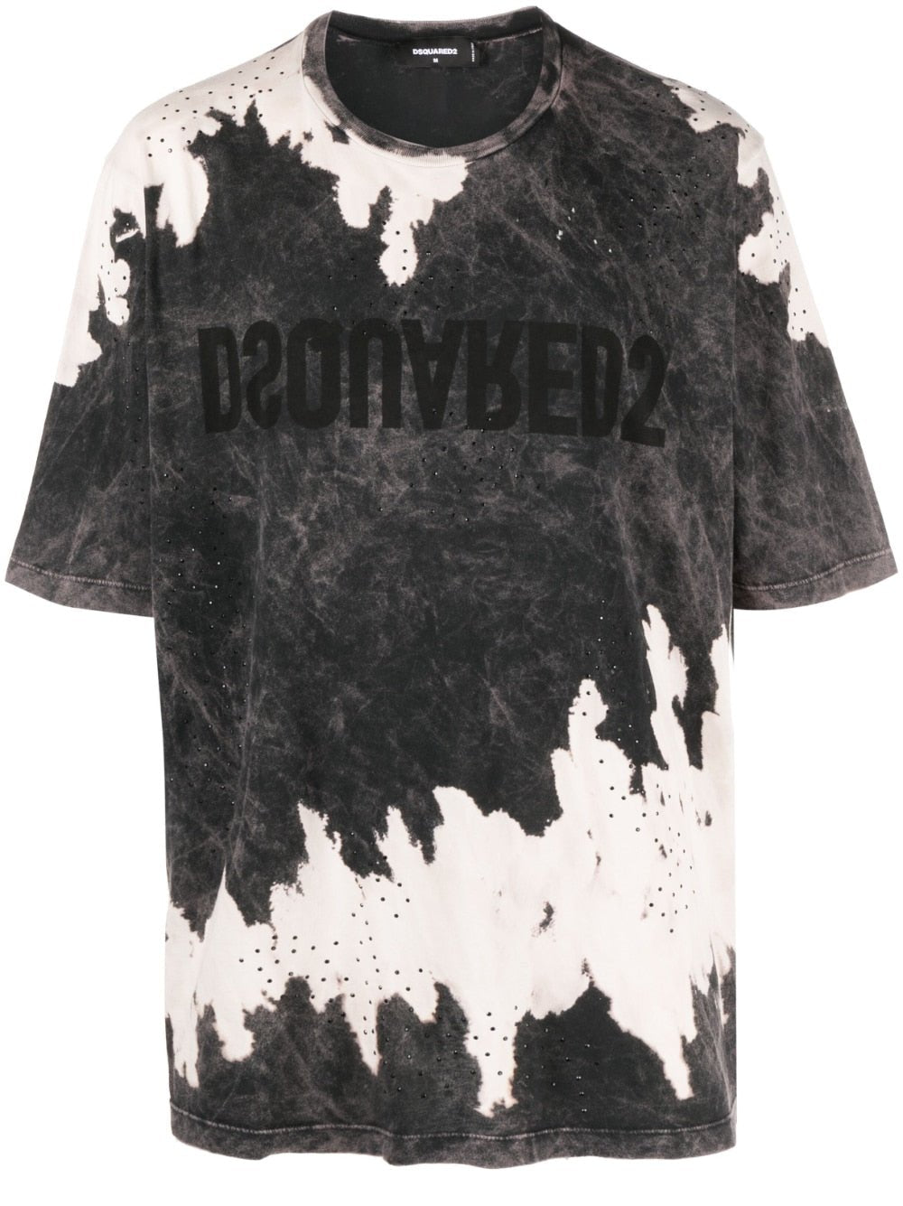 Dsquared2 t-shirt Black Tie Dye - Lothaire