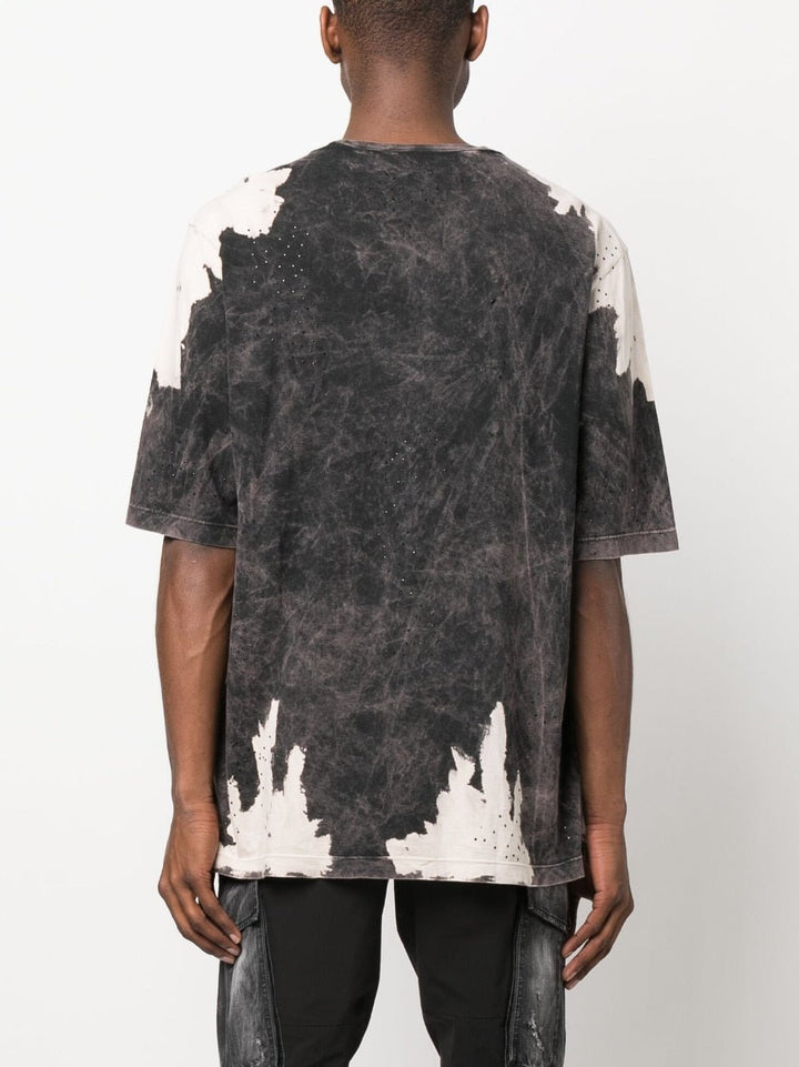 Dsquared2 t-shirt Black Tie Dye - Lothaire