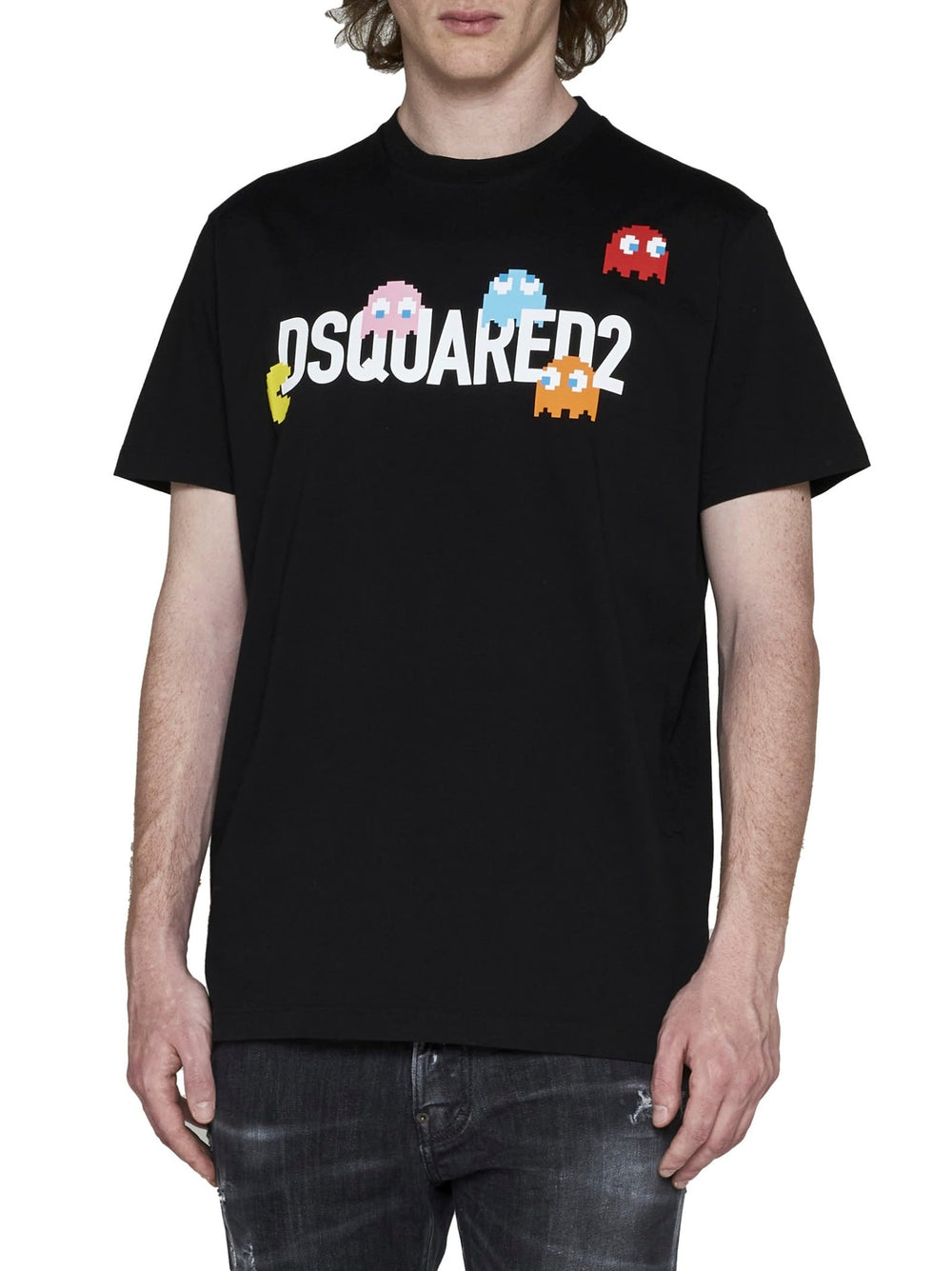 Dsquared2 T-shirt en coton à imprimé graphique - Lothaire