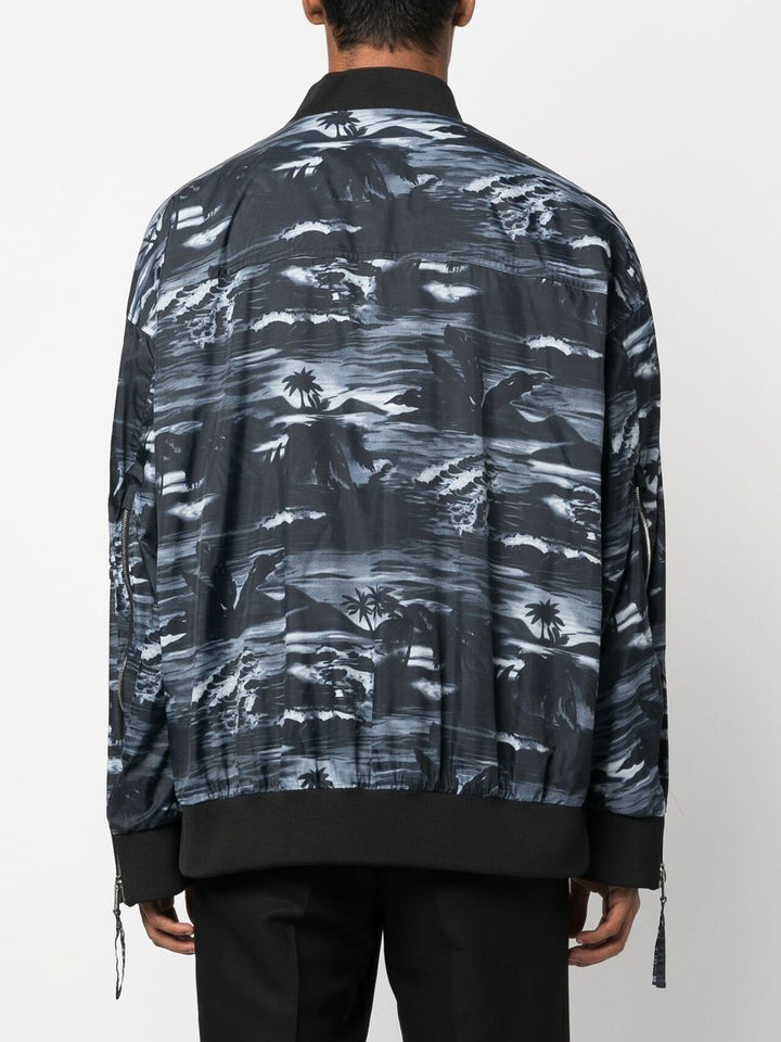 Dsquared2 Veste Bomber imprimé graphique - Lothaire